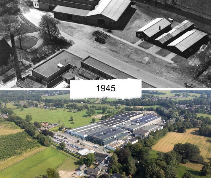 Old and new building VMI since 1945